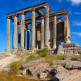 Beeld van de Tempel van de Olympische Zeus